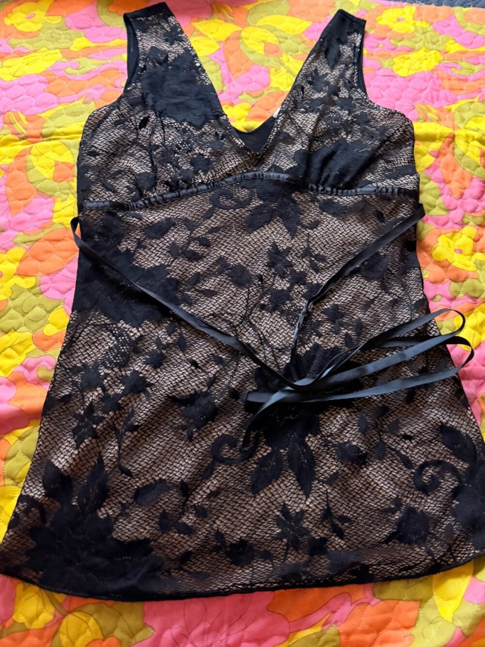 Black Lacy top